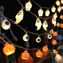 Load image into Gallery viewer, Halloween Decoration LED 1.5m - Skull Ghost Pumpkin and skull