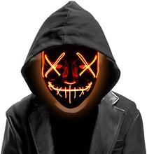 Load image into Gallery viewer, Halloween Party Cosplay LED Purge Mask With Led Gloves