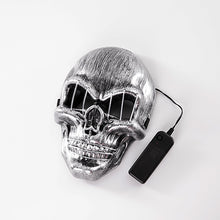 Load image into Gallery viewer, LED Halloween Face Mask Luminous Skull Cold Light Masks Dance Party Bar Disco Mask Accessories Gifts Halloween Masks