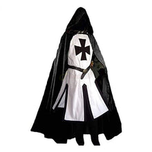 Load image into Gallery viewer, Official Mens Medieval Crusader Knights Templar Tunic Cosplay Costumes