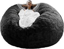 Load image into Gallery viewer, Bean Bag Cover 5ft Black