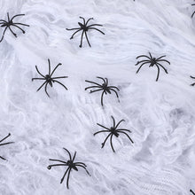 Load image into Gallery viewer, Halloween Artificial Spider Web