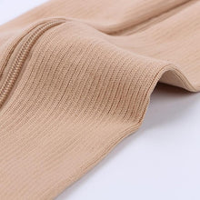 Load image into Gallery viewer, Zipper Compression Socks Open Toe Toeless Compression Socks for Women and Men