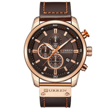 Load image into Gallery viewer, Curran Fashion Date Luxury Quartz Men's Watch - Waterproof Chronograph Hodinky Relogio Masculino Wristwatch