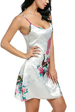 Load image into Gallery viewer, 2112 New Good Quality Sexy Silk Nightgowns Female Spaghetti Strap Short Summer Nightdress Women Plus Size Sleepwear Nighties