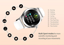 Load image into Gallery viewer, Plumzong Luxury Galaxy Smart Wristwatch For Women IOS & Android KW10 - Theshinemart