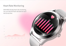 Load image into Gallery viewer, Plumzong Luxury Galaxy Smart Wristwatch For Women IOS & Android KW10 - Theshinemart