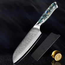 Load image into Gallery viewer, Handmade Damascus Steel Knife Set