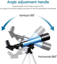 Load image into Gallery viewer, Professional HD 100X Beginners & Kids Telescope With Smartphone Holder