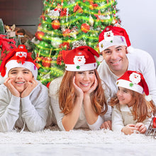 Load image into Gallery viewer, Merry Christmas LED Light Hat Santa Claus