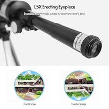 Load image into Gallery viewer, Professional HD 100X Beginners & Kids Telescope With Smartphone Holder