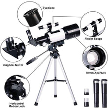 Load image into Gallery viewer, Professional HD 150X Space Astronomical Telescope with Tripod
