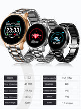 Load image into Gallery viewer, Lige Luxury Smart Watch - Sports Smart Wristwatch For Men IOS & Android - Theshinemart