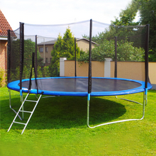 Load image into Gallery viewer, 12ft Premium Trampoline With Safety Enclosure Net For Kids & Adults