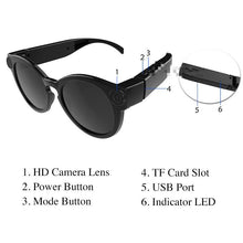Load image into Gallery viewer, Bicycling Glasses WiFi Mini Camera HD 1080P DVR Video Audio Recorder - ObeyKart