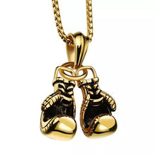 Load image into Gallery viewer, Fitness Boxing Gloves Metal Necklace