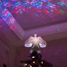 Load image into Gallery viewer, Christmas Tree Top Light Star with LED Projector Lights for Christmas Holiday Party Decoration - The Gadgets Emporium