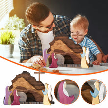 Load image into Gallery viewer, Easter Scene Wooden Decoration