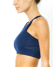 Load image into Gallery viewer, Ashton Sports Bra - Navy Blue