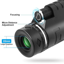 Load image into Gallery viewer, Starscope Monocular - High Power 4k Monocular with Mobile Holder & Tripod - Military Grade Waterproof Monocular