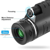 Starscope Monocular - High Power 4k Monocular with Mobile Holder & Tripod - Military Grade Waterproof Monocular