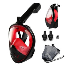 Load image into Gallery viewer, Snorkel Mask - Full Face Anti Fog Underwater Scuba Diving Mask