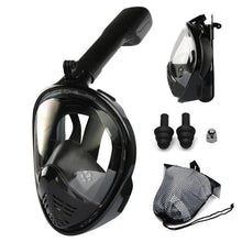 Load image into Gallery viewer, Snorkel Mask - Full Face Anti Fog Underwater Scuba Diving Mask