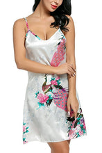 Load image into Gallery viewer, 2112 New Good Quality Sexy Silk Nightgowns Female Spaghetti Strap Short Summer Nightdress Women Plus Size Sleepwear Nighties