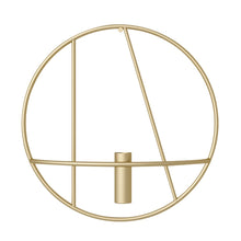 Load image into Gallery viewer, Modern Art 3D Circle Metal Candle Holder Wall Hanging Home Bedroom Decor Art Crafts Candlestick Geometric Candlestick Metal Deco