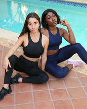 Load image into Gallery viewer, Ashton Leggings - Navy Blue