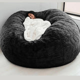 Giant 7ft Fur Bean Bag ( Beans Are Included )