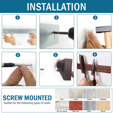 Load image into Gallery viewer, Magnetic Wooden Knife Rack