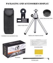 Load image into Gallery viewer, Starscope Monocular - High Power 4k Monocular with Mobile Holder & Tripod - Military Grade Waterproof Monocular