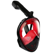 Load image into Gallery viewer, Snorkel Mask - Full Face Anti Fog Underwater Scuba Diving Mask