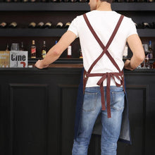 Load image into Gallery viewer, Denim Kitchen Apron