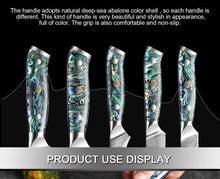 Load image into Gallery viewer, Handmade Damascus Steel Knife Set