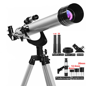 Professional HD 525X Zoom Space Astronomical Telescope with Tripod