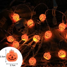 Load image into Gallery viewer, Halloween Decoration LED 1.5m - Skull Ghost Pumpkin and skull
