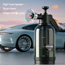 Load image into Gallery viewer, 2L Portable Car Wash Foam Sprayer Manual Pneumatic Foam Spray Bottle Thickened High Pressure Explosion Proof Super Foam
