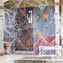 Load image into Gallery viewer, Halloween Artificial Spider Web
