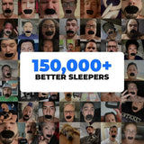 Strong-Hold Mouth Hostage Tape for Sleep & Snoring – Flexible Fabric Strips (30-Pack)