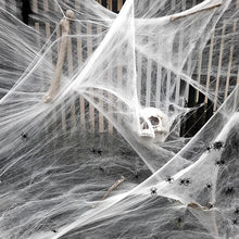 Load image into Gallery viewer, Halloween Artificial Spider Web
