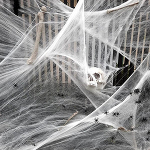 Halloween Artificial Spider Web