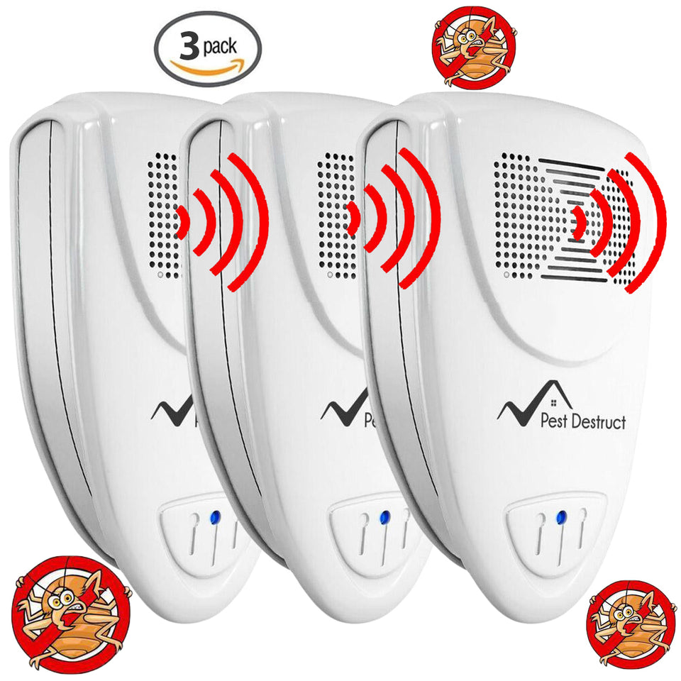 Ultrasonic Bed Bug Repeller - 100% Quickly Eliminate Bugs - Pest Destruct™