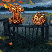 Load image into Gallery viewer, LED Pumpkin Lantern
