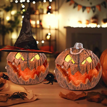 Load image into Gallery viewer, LED Pumpkin Lantern
