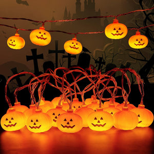 Halloween Decoration LED 1.5m - Skull Ghost Pumpkin and skull