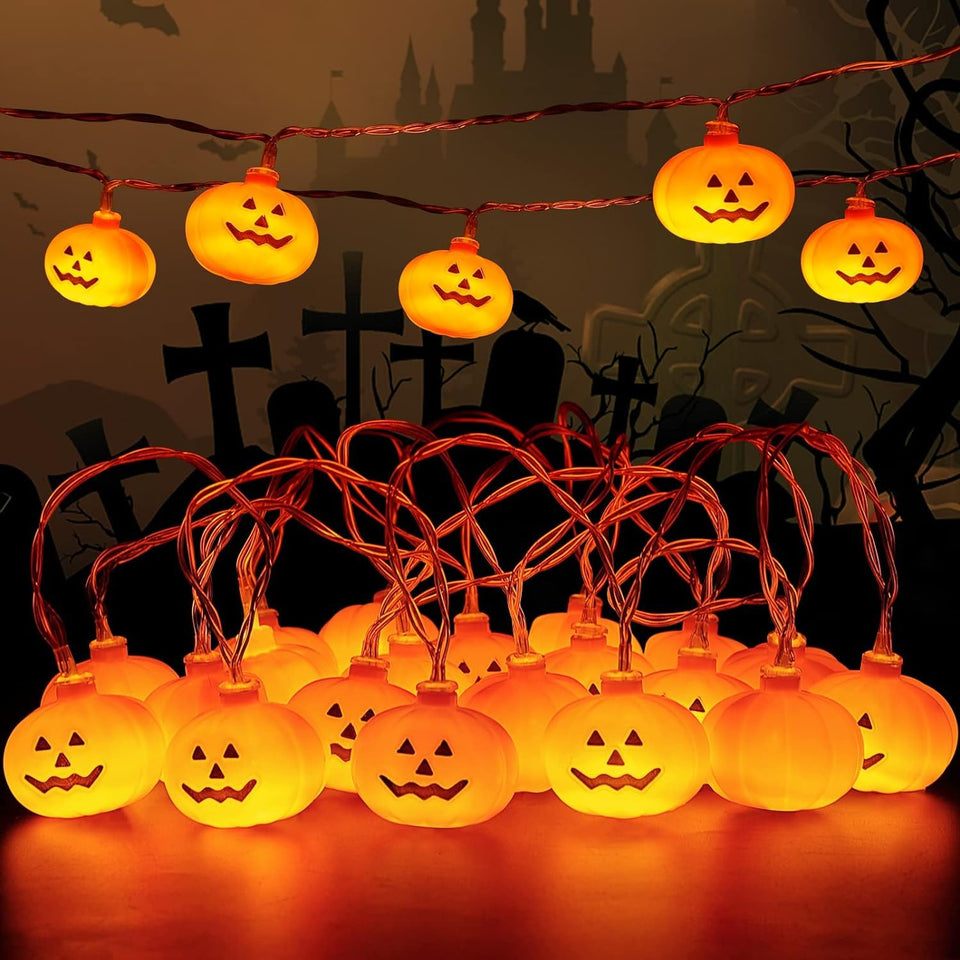 Halloween Decoration LED 1.5m - Skull Ghost Pumpkin and skull