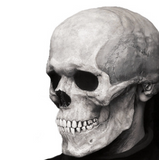 New Halloween Scary Skull With Movable Mouth And Glow