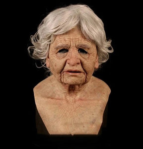 Old Man and Women Realistic Mask For Halloween